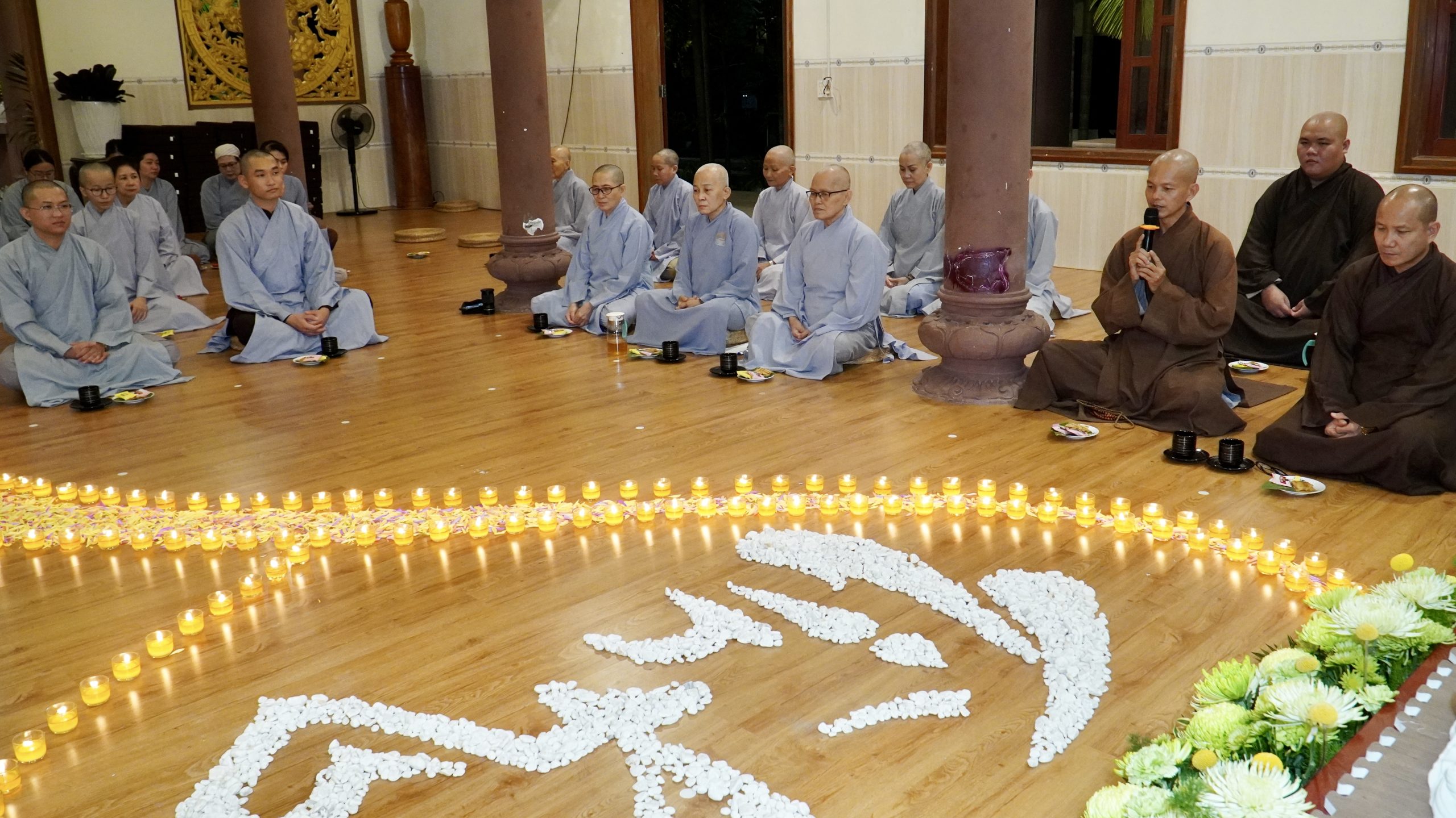 Đêm thiền trà tâm tình của các hành giả xuất gia gieo duyên lần 2插图9