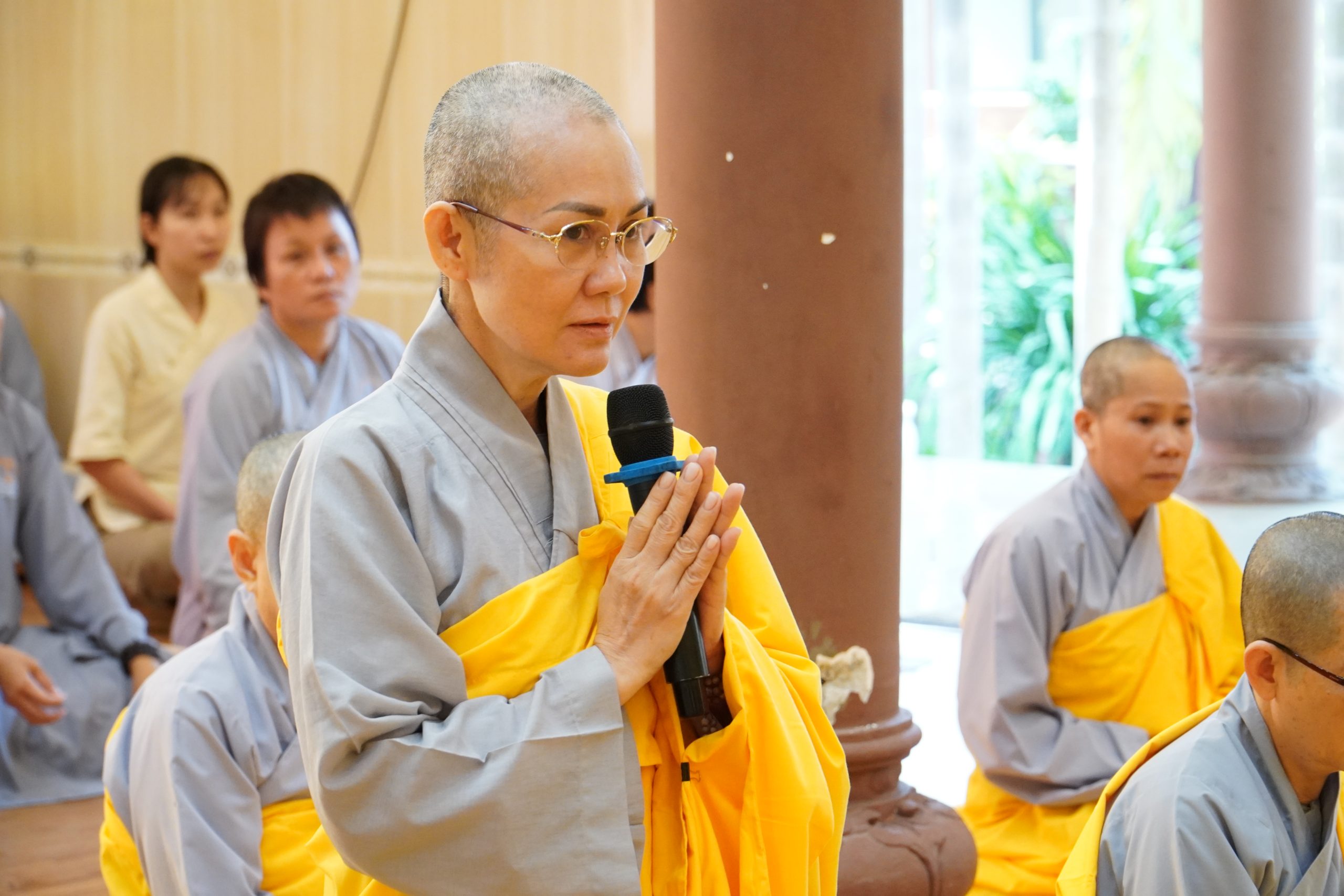 Lễ bế mạc khoá tu “Xuất gia gieo duyên lần 2” với nhiều cảm xúc bùi ngùi, biết ơn của chư hành giả tham dự khoá tu插图8