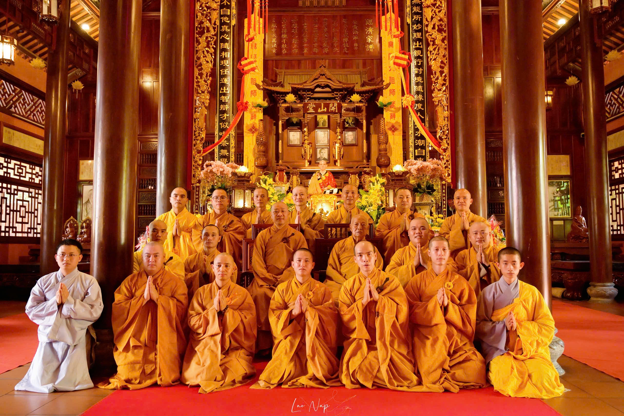 Chư Tăng Viện Chuyên Tu đảnh lễ giác linh chư vị Tổ sư nhân ngày Huý nhật tổ khai sơn tổ đình Long Khánh插图3