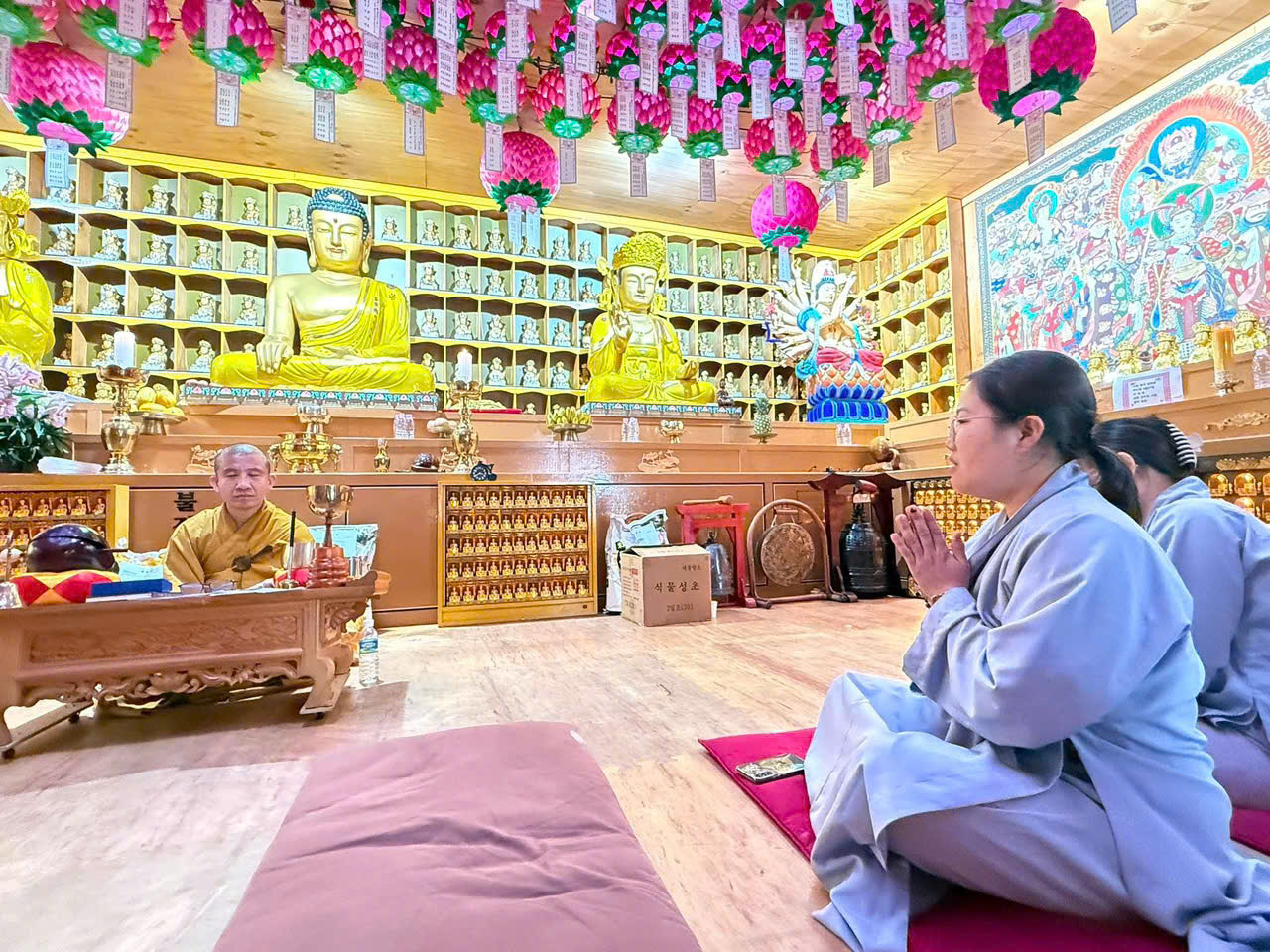 HÀN QUỐC: KHÓA TU MỘT NGÀY AN LẠC CỦA CỘNG ĐỒNG PHẬT TỬ VIỆN CHUYÊN TU KHU VỰC POHANG (포항) THÀNH TỰU VIÊN MÃN插图7