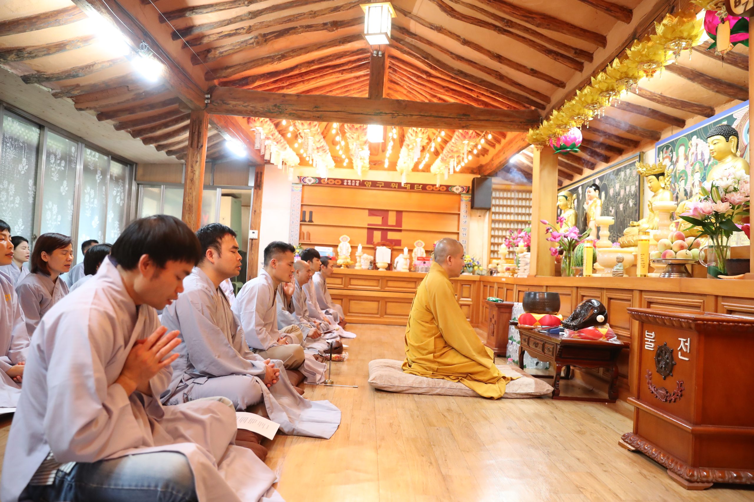 HÀN QUỐC: ĐẠO TRÀNG VIỆN CHUYÊN TU TỔ CHỨC KHÓA TU BÁT QUAN TRAI GIỚI LẦN THỨ NHẤT TẠI CHÙA VIÊN GIÁC插图17