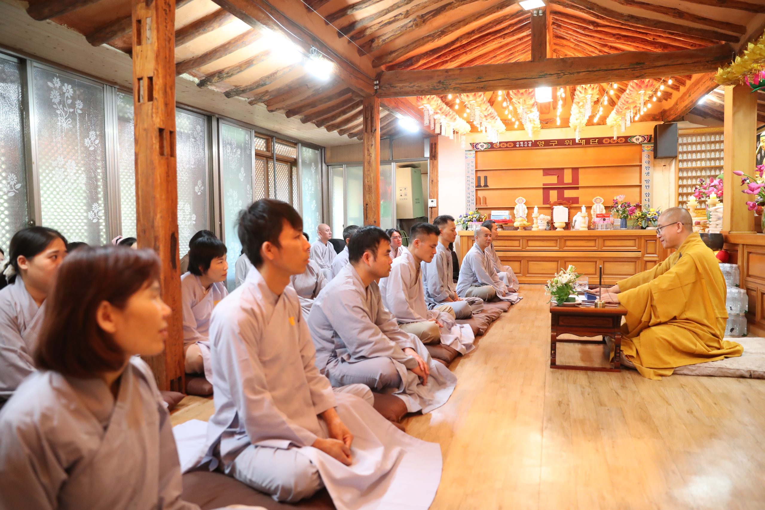 HÀN QUỐC: ĐẠO TRÀNG VIỆN CHUYÊN TU TỔ CHỨC KHÓA TU BÁT QUAN TRAI GIỚI LẦN THỨ NHẤT TẠI CHÙA VIÊN GIÁC插图8