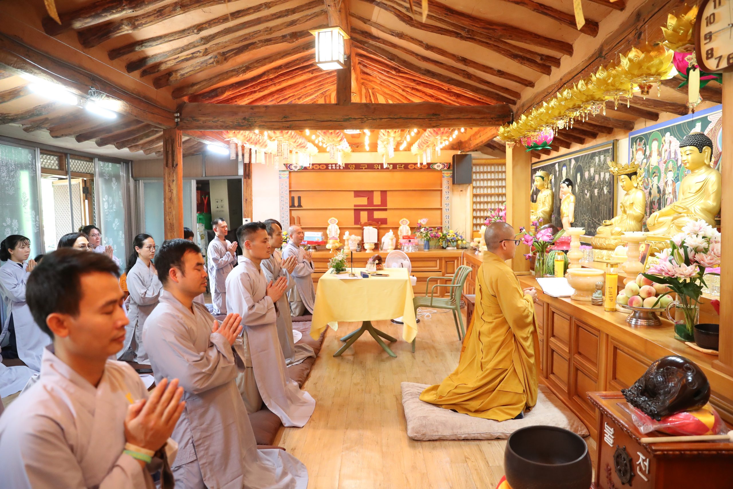 HÀN QUỐC: ĐẠO TRÀNG VIỆN CHUYÊN TU TỔ CHỨC KHÓA TU BÁT QUAN TRAI GIỚI LẦN THỨ NHẤT TẠI CHÙA VIÊN GIÁC插图21