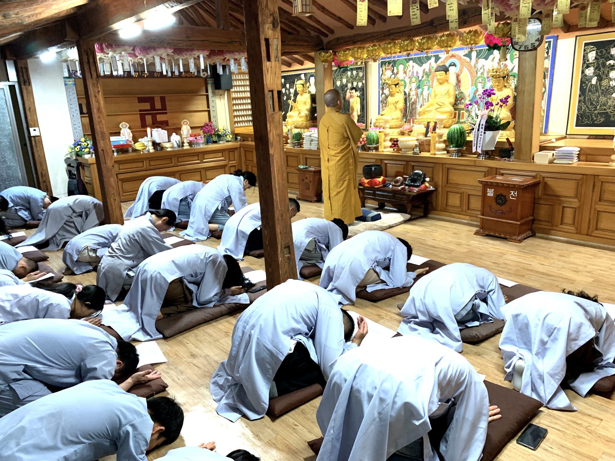 HÀN QUỐC: ĐẠO TRÀNG VIỆN CHUYÊN TU TỔ CHỨC KHÓA TU BÁT QUAN TRAI GIỚI LẦN THỨ NHẤT TẠI CHÙA VIÊN GIÁC插图5