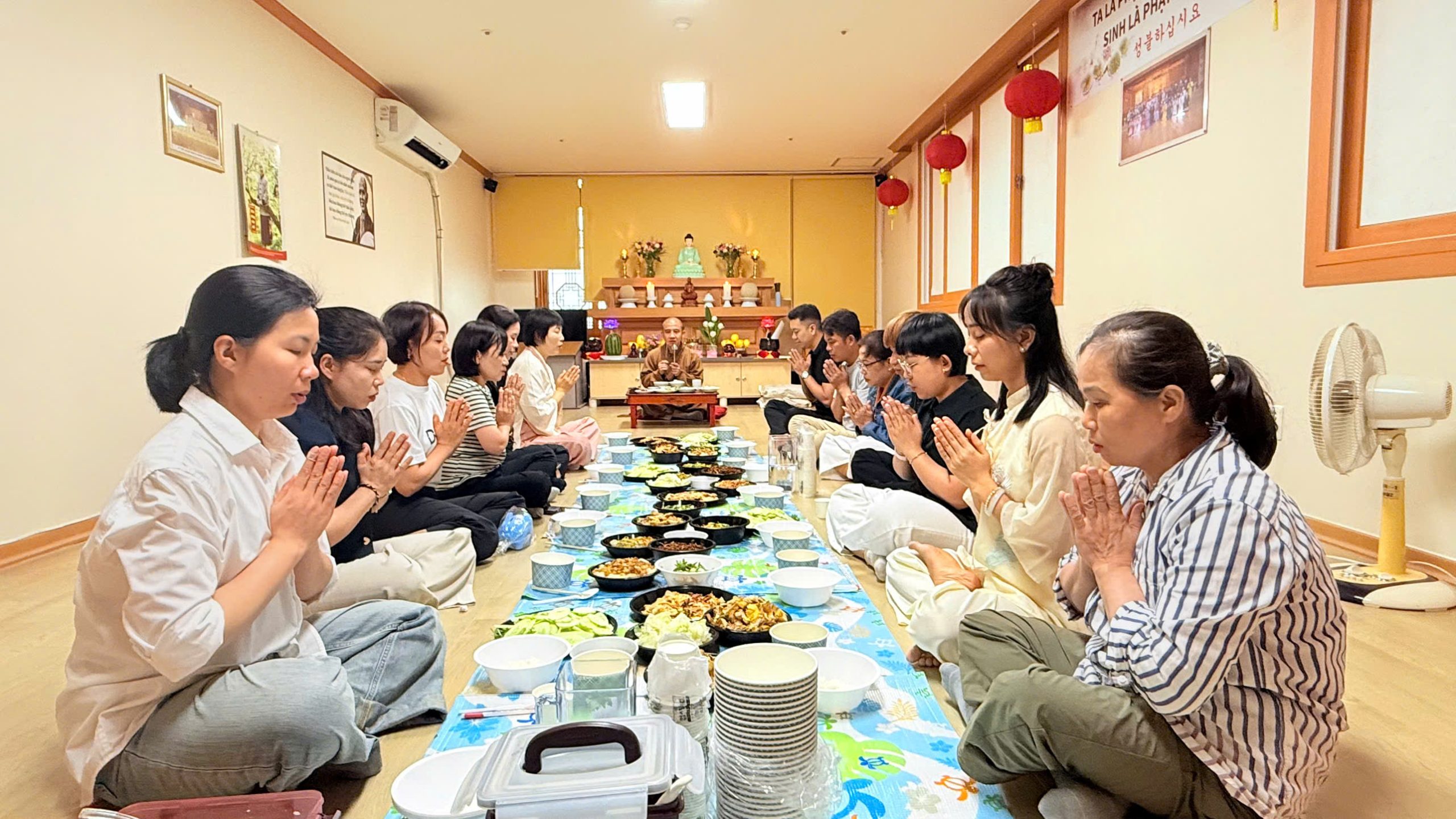 HÀN QUỐC: PHẬT TỬ KHU VỰC MIỀN TRUNG CHEONGJU TRANG NGHIÊM TỔ CHỨC KHÓA TU MỘT NGÀY AN LẠC TẠI TỊNH THẤT HUỆ CHIẾU插图3