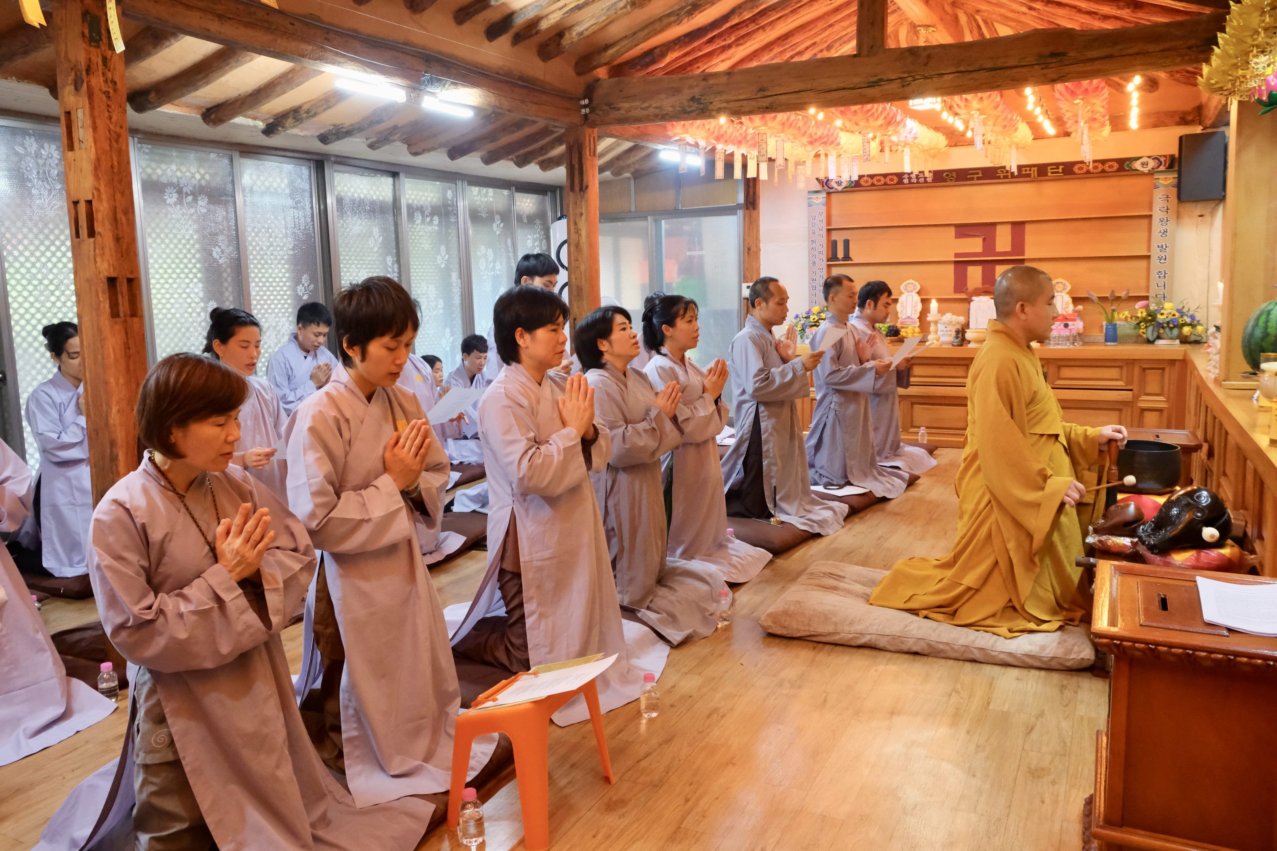 HÀN QUỐC: ĐẠO TRÀNG VIỆN CHUYÊN TU HÀN QUỐC TỔ CHỨC KHÓA TU BÁT QUAN TRAI GIỚI LẦN THỨ HAI TẠI CHÙA VIÊN GIÁC插图