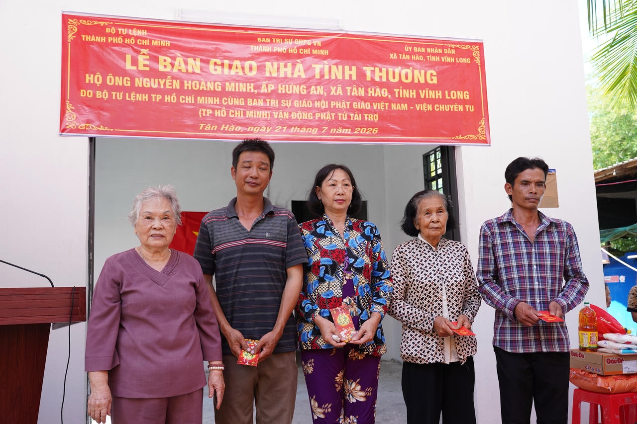 12 NĂM MỘT CHẶNG ĐƯỜNG TỪ BI – TRAO TẶNG 4 CĂN NHÀ TÌNH NGHĨA TẠI BẾN TRE插图12