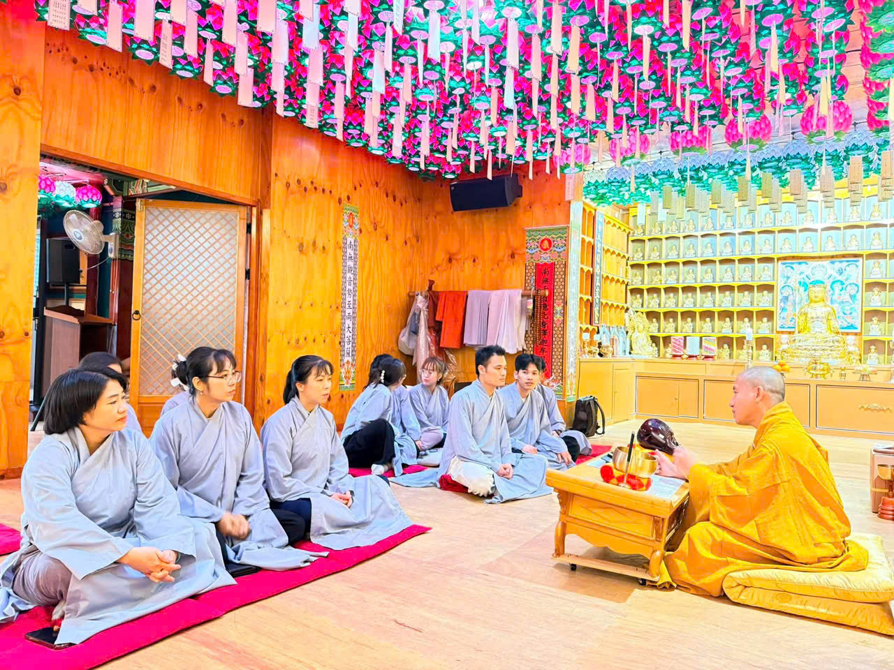 HÀN QUỐC: PHẬT TỬ POHANG TRANG NGHIÊM TỔ CHỨC KHÓA TU MỘT NGÀY AN LẠC插图3