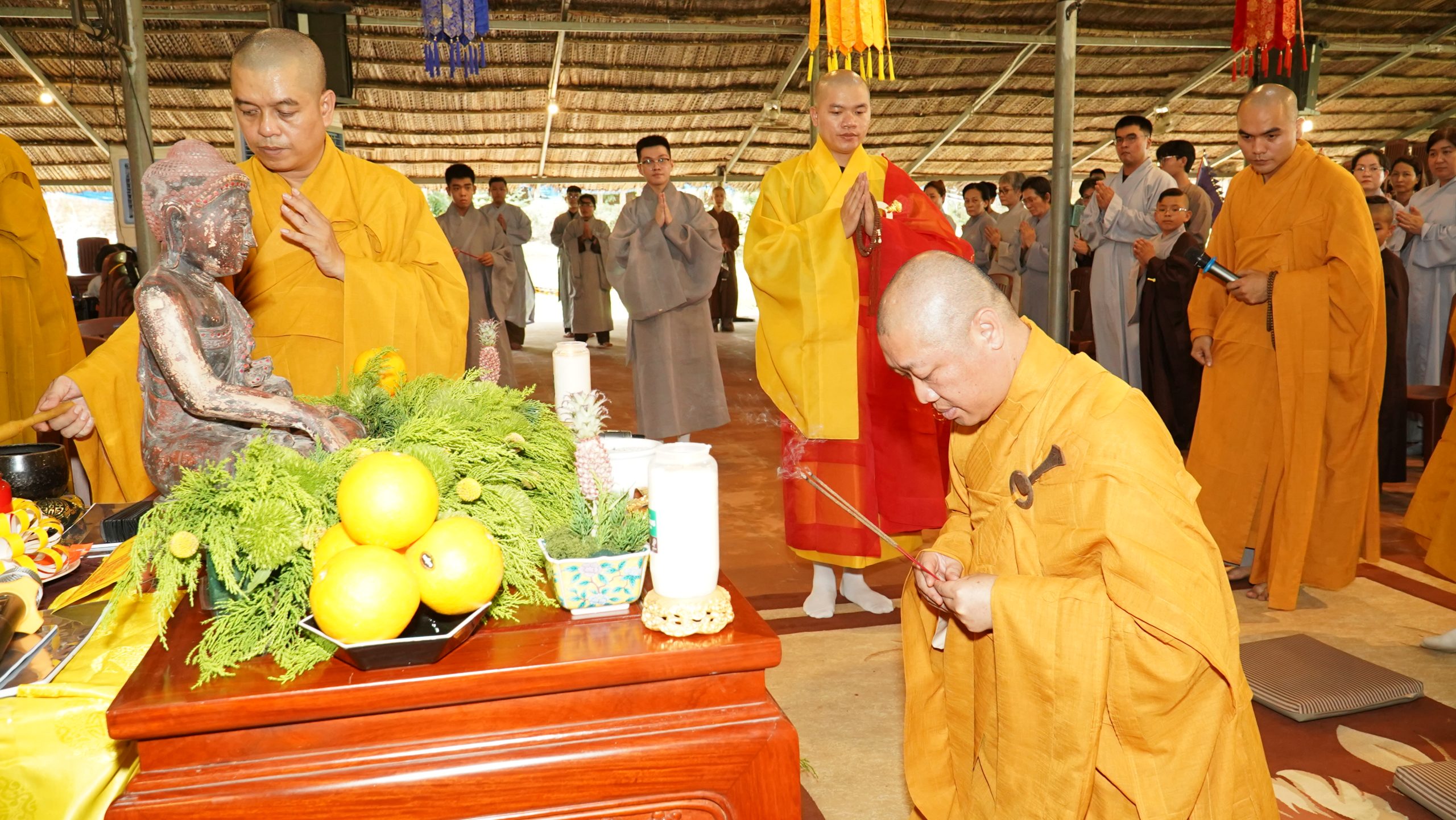 TRANG NGHIÊM LỄ KHỞI CÔNG XÂY DỰNG VIỆN CHUYÊN TU插图1