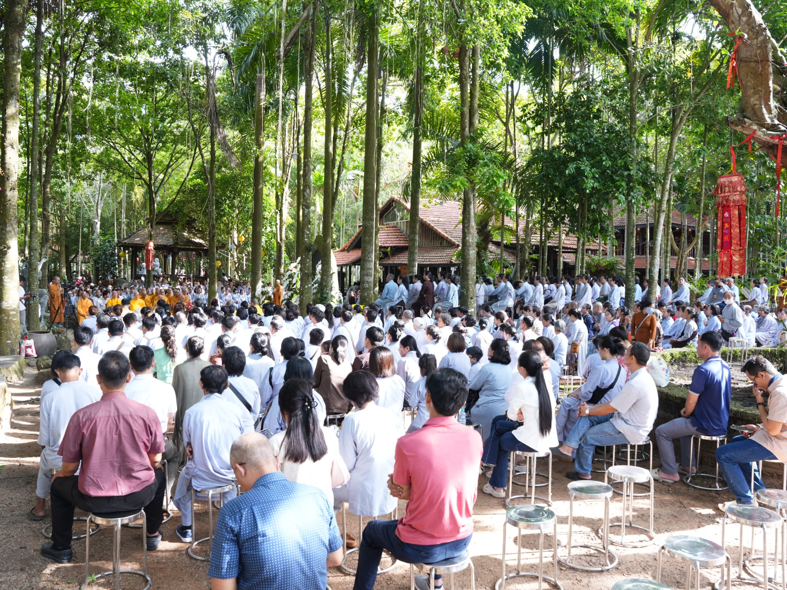 TRANG NGHIÊM LỄ KHỞI CÔNG XÂY DỰNG VIỆN CHUYÊN TU插图