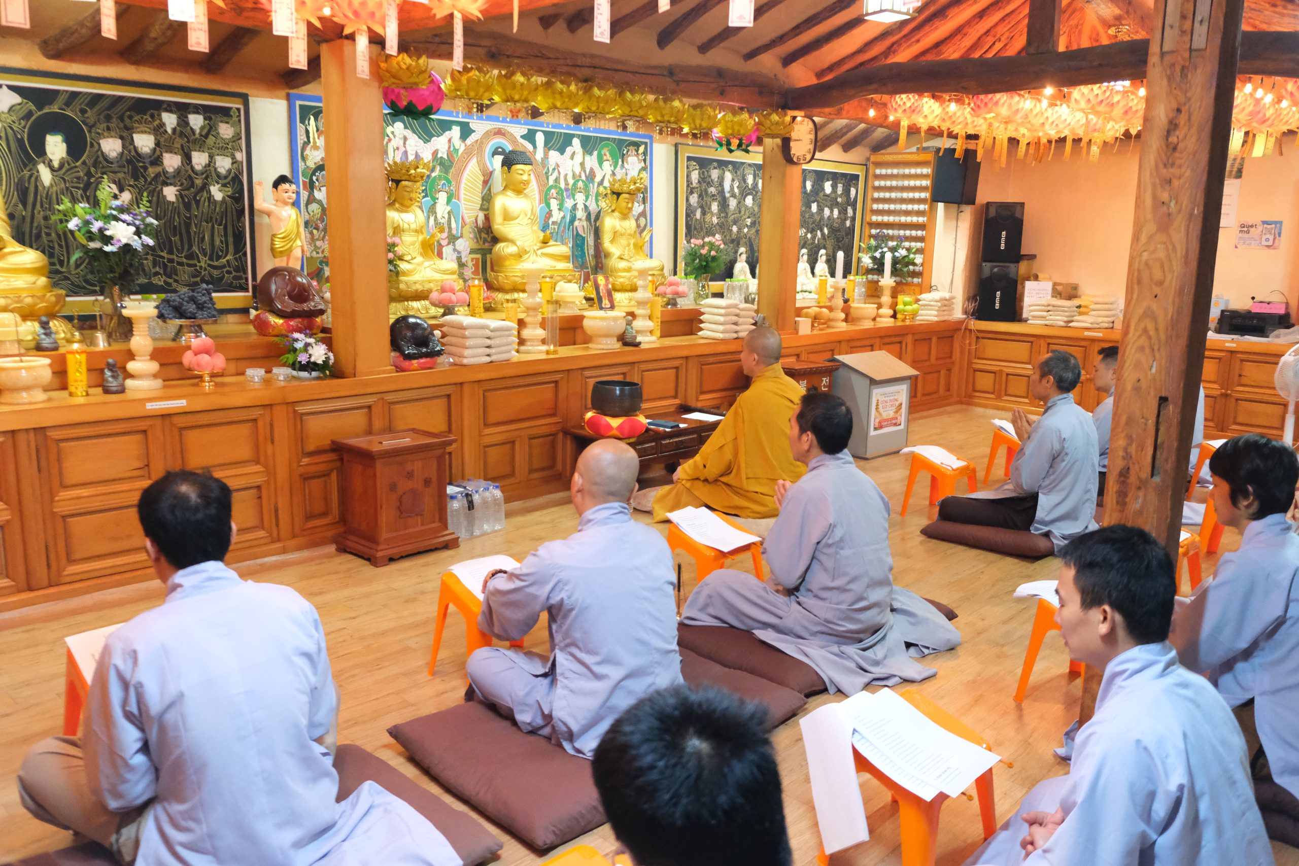 HÀN QUỐC: ĐẠO TRÀNG VIỆN CHUYÊN TU TẠI HÀN QUỐC TỔ CHỨC KHÓA TU BÁT QUAN TRAI GIỚI插图4