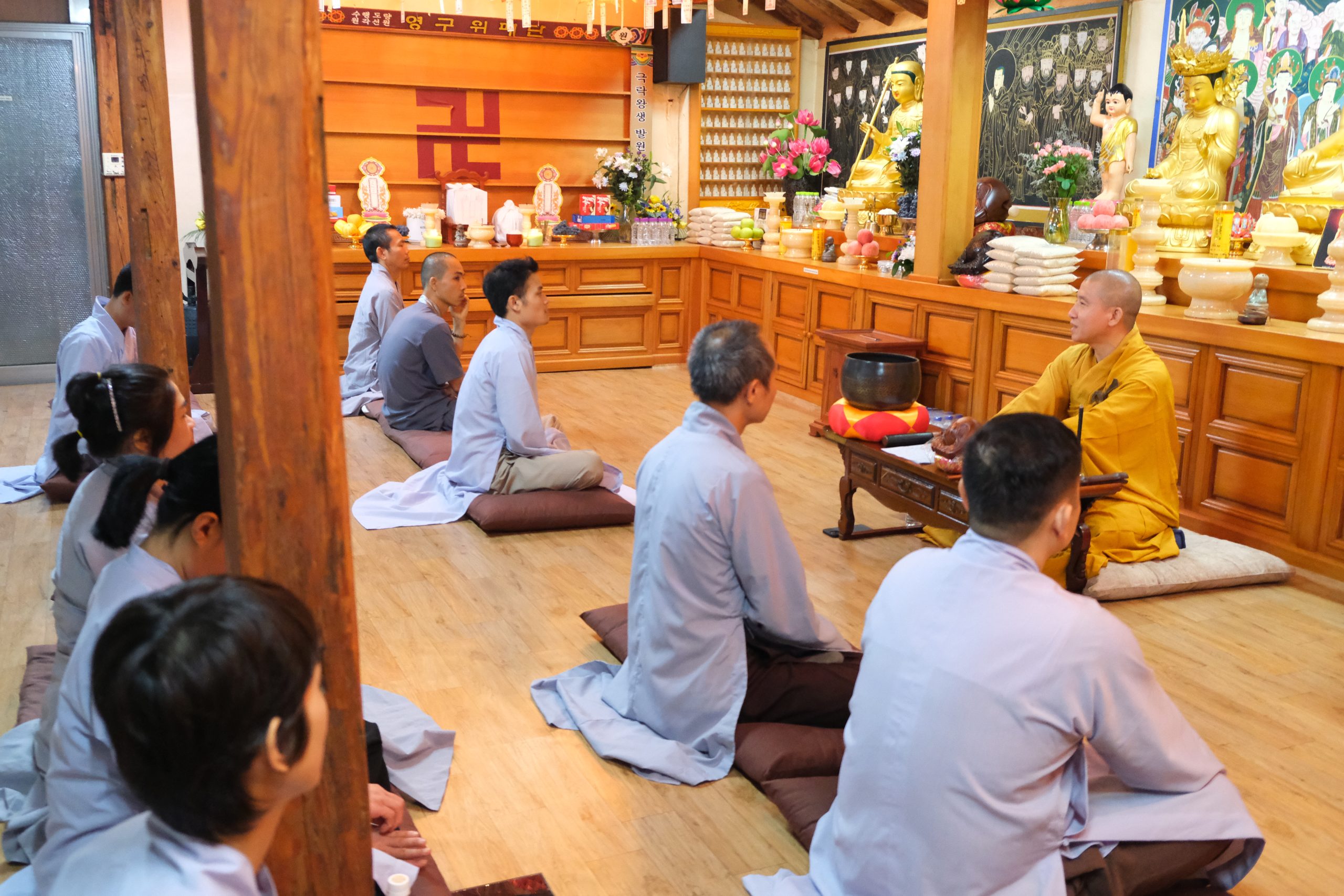 HÀN QUỐC: ĐẠO TRÀNG VIỆN CHUYÊN TU TẠI HÀN QUỐC TỔ CHỨC KHÓA TU BÁT QUAN TRAI GIỚI插图8
